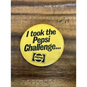 Vintage - I Took The Pepsi Challenge...  Pinback Button 2.25"